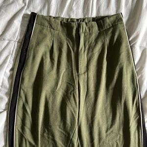 Zara Striped Military Style Pants